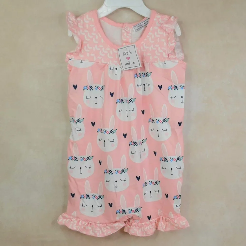 'LITTLE MILLIE' RUFFLE ROMPER - Picture 3 of 14